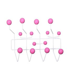 The Mid-Century Wall Coat Hanger - Pink
