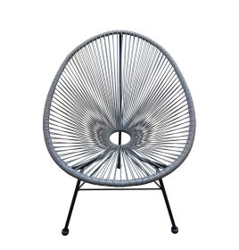 Acapulco Indoor/Outdoor Chair (Color: blue-green)